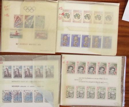 1891-2001, Plusieurs collections dont une de MONACO
