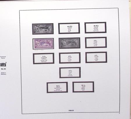 1900-2006, Collection de FRANCE (1900-2002) en 7 albums