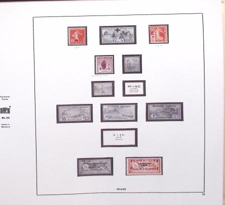 1900-2006, Collection de FRANCE (1900-2002) en 7 albums