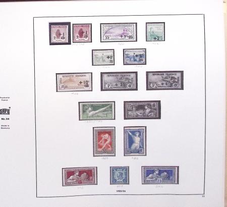 1900-2006, Collection de FRANCE (1900-2002) en 7 albums