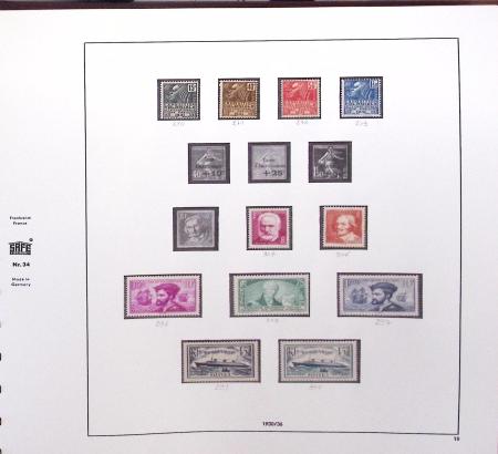 1900-2006, Collection de FRANCE (1900-2002) en 7 albums