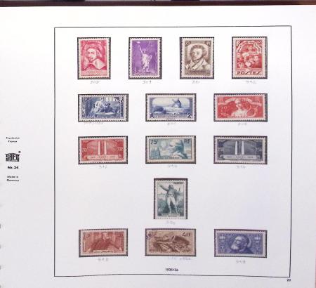 1900-2006, Collection de FRANCE (1900-2002) en 7 albums