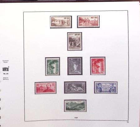 1900-2006, Collection de FRANCE (1900-2002) en 7 albums