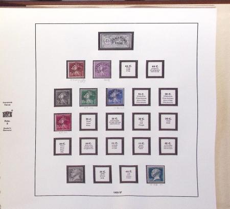 1900-2006, Collection de FRANCE (1900-2002) en 7 albums