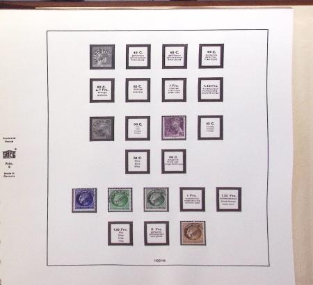 1900-2006, Collection de FRANCE (1900-2002) en 7 albums