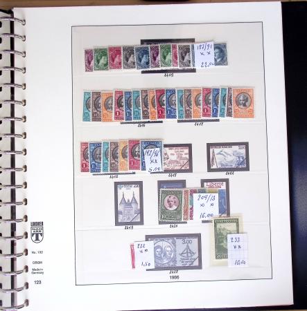 1852-2020, Exceptional lot of chiefly never hinged
