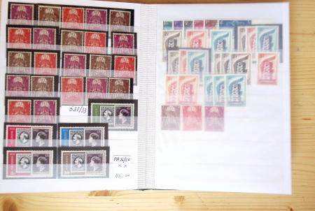 1852-2020, Exceptional lot of chiefly never hinged