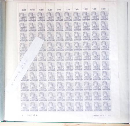 1947, SAAR II issue: Valuable selection of 14 complete