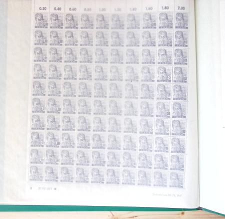 1947, SAAR II issue: Valuable selection of 14 complete