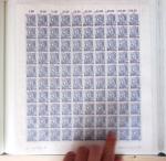 1947, SAAR II issue: Valuable selection of 14 complete
