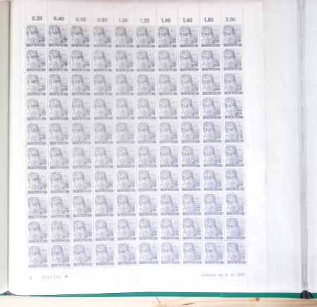 1947, SAAR II issue: Valuable selection of 14 complete