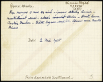 Message Croix-Rouge de Quiberon (poche de Lorient pour Nantes - mars 1945). Rare et TB
