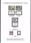 FICTIFS 1931-1989, Collection de timbres fictifs très bien présentée sur page, quasiment complète