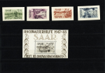 1948, Flood Charity min.sheet, never hinged, plus the