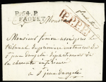 Le Faouet : MP "P 54 P Le Faouet" (1823)