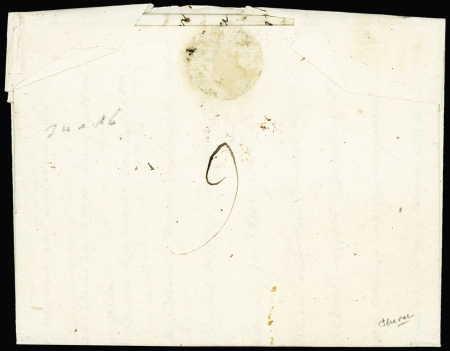 Le Faouet : MP "P 54 P Le Faouet" (1823)