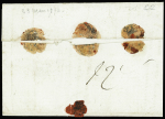 Hennebont : lettre de 1793 pour Brest av