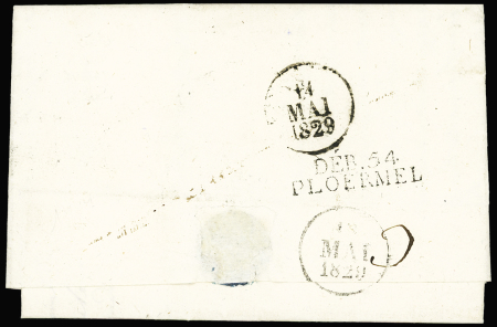 Lettre pour Ploermel réexpédiée à Lorien