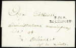 Lettre avec MP "P 54 P Rochefort" (sans