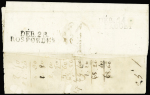 Finistère : lettre de Quimper avec au ve