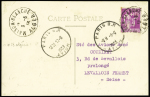 France n°281 OBL CAD "Maison Blanche Alg