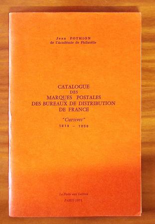 Petit lot de livres philatéliques dont 8 de Jean Pothion
