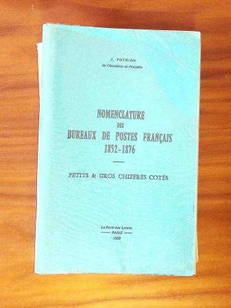 Petit lot de livres philatéliques dont 8 de Jean Pothion