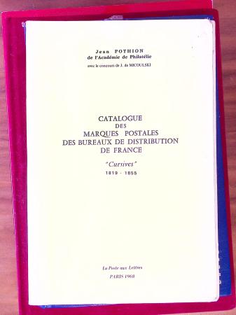 Petit lot de livres philatéliques dont 8 de Jean Pothion