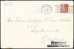 TP Danemark 20ö rouge OBL. Copenhague 18.09.41 sur
