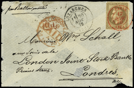 LE GENERAL UHRICH n°30 OBL CAD rouge "Paris (SC)" (17