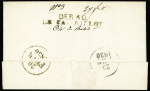 Lettre de Gray au verso MP "Deb 50 Le Fay Billot" ind