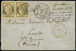 Col gen. N°20 en paire OBL losange de points noir