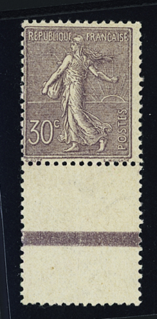 N°133 30c. lilas, neuf ** avec bdf. TB.