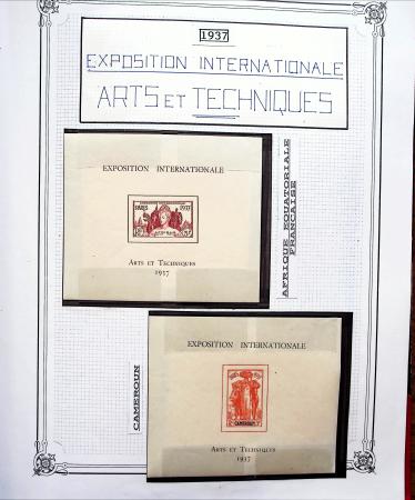 1937-1952, belle présentation dans un classeur Yvert
