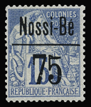 N°21 neuf sans gomme, très bien centré, et n°19, neuf