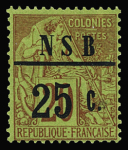 N°21 neuf sans gomme, très bien centré, et n°19, neuf