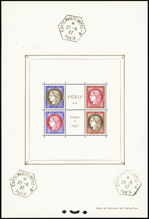N°3b Pexip, Exposition philatélique internationale