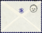 1937-1959, lot de 6 lettres dont 4 affranchies avec