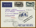 1937-1959, lot de 6 lettres dont 4 affranchies avec