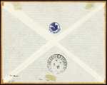 1937-1959, lot de 6 lettres dont 4 affranchies avec