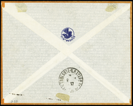 1937-1959, lot de 6 lettres dont 4 affranchies avec