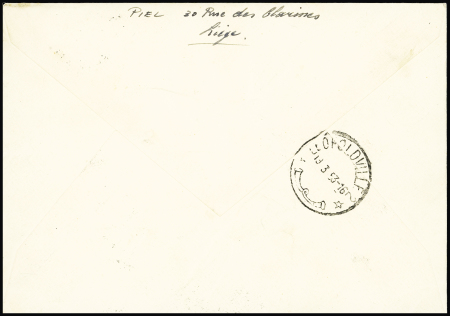 1937-1959, lot de 6 lettres dont 4 affranchies avec