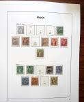 1849-1949, Collection de France en neufs et obl dont