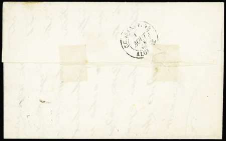 Taxe de France n°3 15c noir obl. T15 Constantine 1