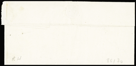 N°3 15c noir, bien margé, obl. OR deux fois sur lettre
