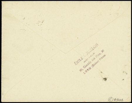 N°6c 1f50 outremer obl. cachet de l'expo. int. aérienne