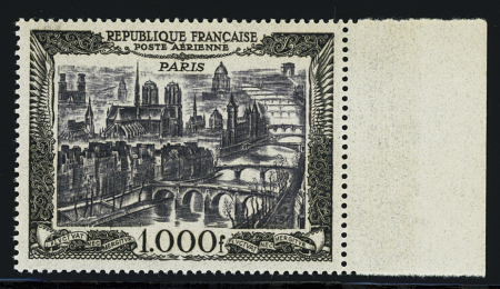 N°29 1000f Vue de Paris, neuf ** avec bdf, TB