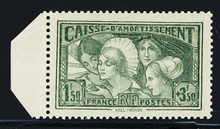 N°269 1f50+3f50 Les Provinces, bdf, neuf **, TTB
