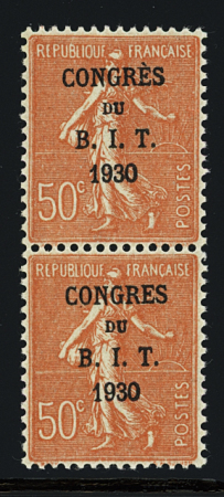 N°264a 50c. rouge,  variété sans accent grave sur