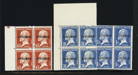N°175-CI A, 177-CI 1, 179-CI 1, surcharge spécimen,